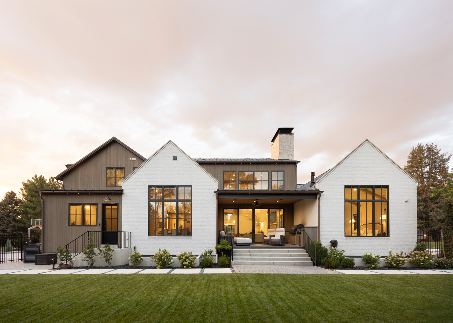 Millcreek Utah Luxury Home - Exterior Back  Back - Web