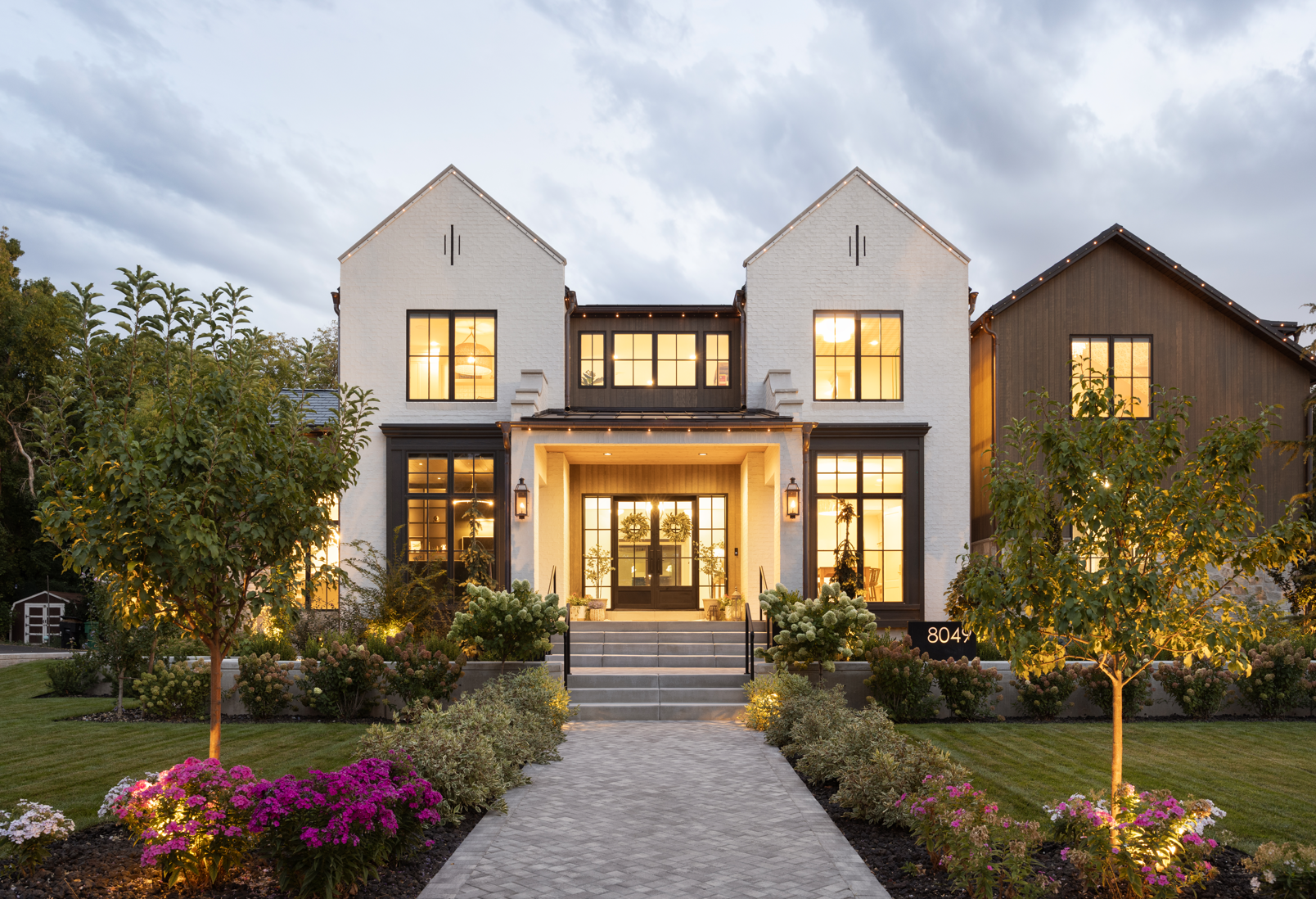 Millcreek Utah Luxury Home - Exterior Front Close up  - Web